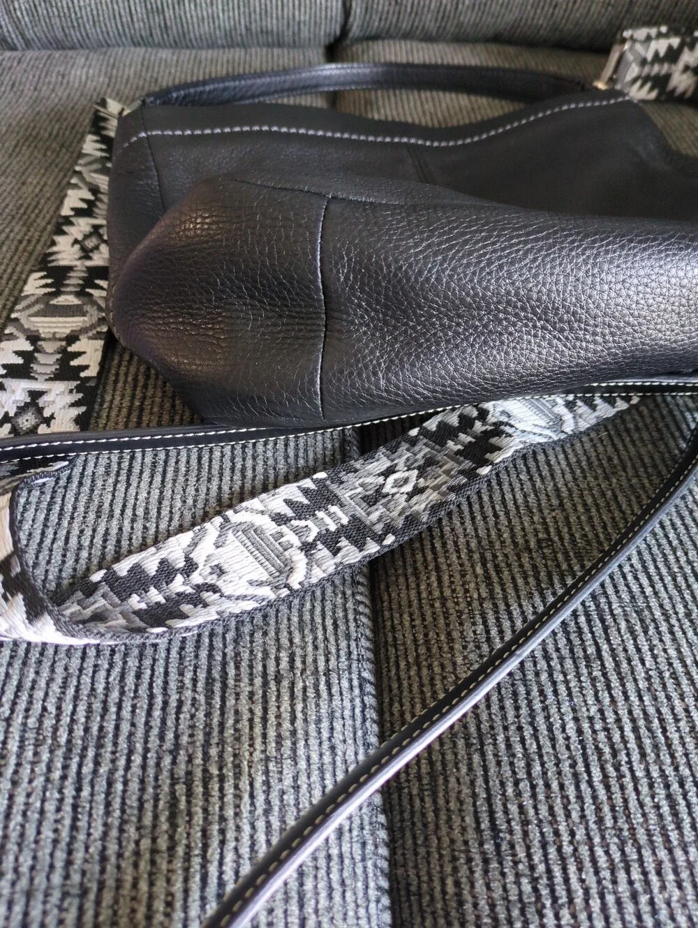 ❤️ EUC Coach F49160 Black Park Leather Mini Duffle Crossbody W/Extras